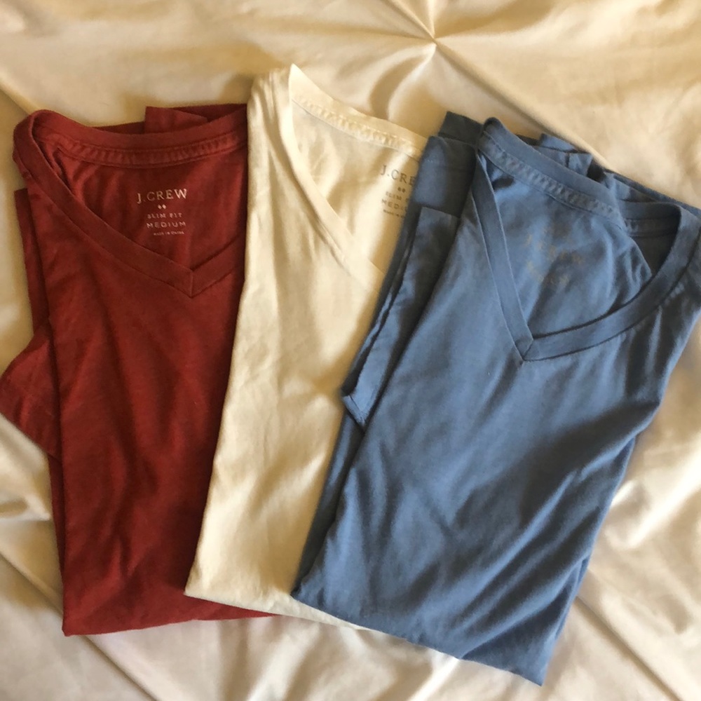 J. Crew v neck tshirts
